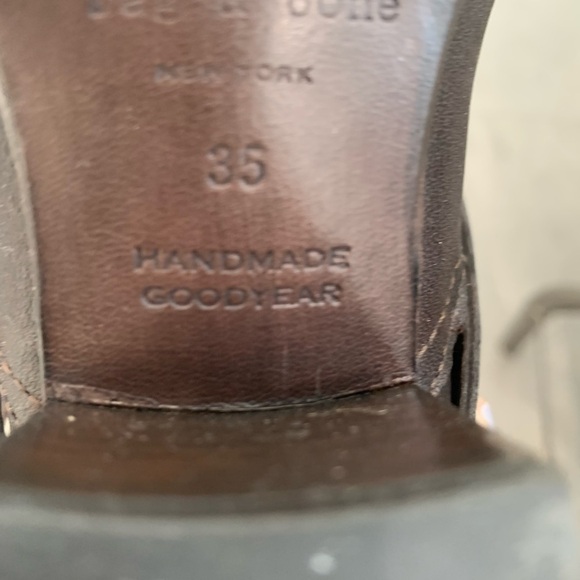 𝅺RAG & BONE Harper Moto Boot sz 35 or 5 EUC !!! - Picture 9 of 13